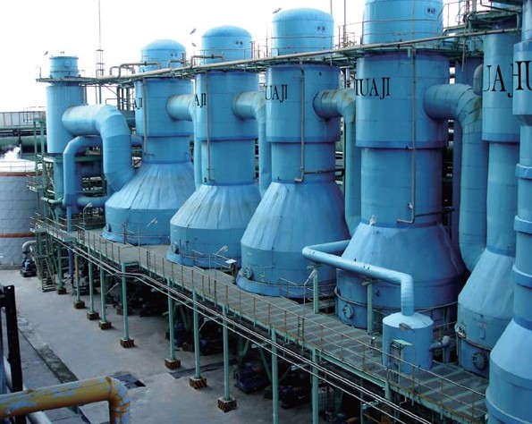 六效降膜蒸發器 六效降膜蒸發器